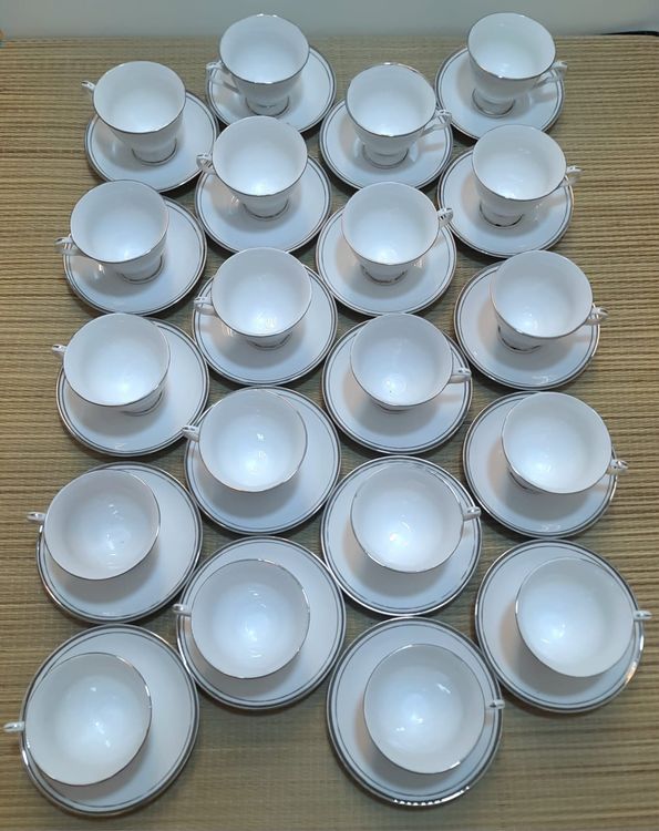 Coffret de 2 tasses et soucoupes café sans anse 7 cl JR
