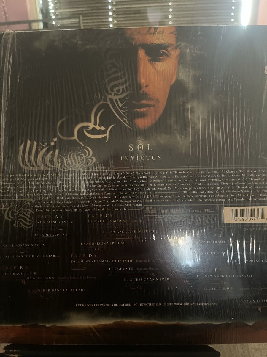 Dischi in vinile: Akhenaton (IAM) / Sol Invictus – Nuovo (secondo la descrizione) da Dagmersellen venduto da stonefinger 1