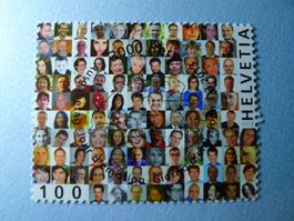 2013 Sondermarke Gesichter ET Vollstempel 1451