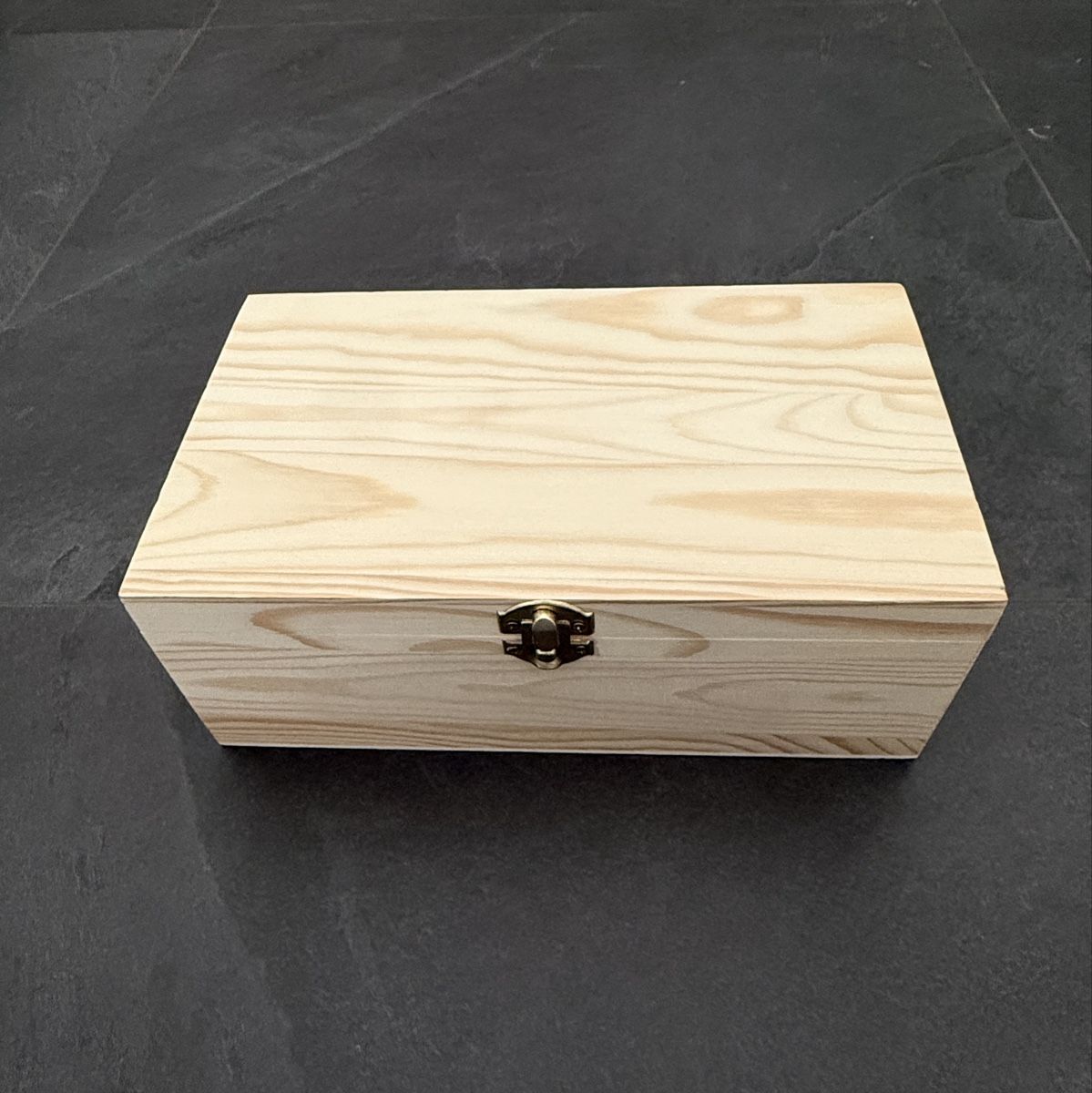 Kit bricolage: Holzkiste mit Deckel 25x15x9cm – Nuovo (secondo la descrizione) da Andwil SG venduto da sale1989. 2
