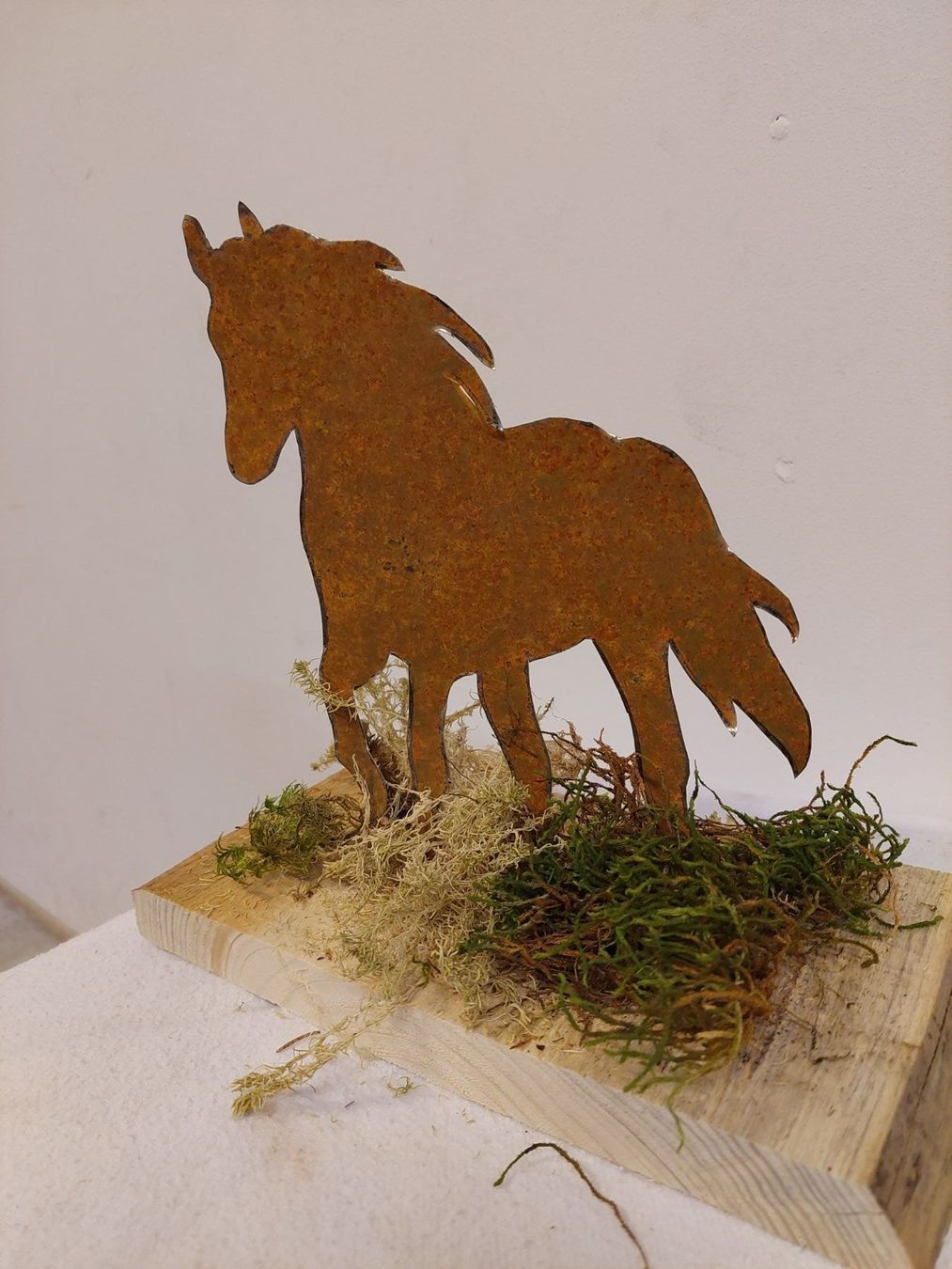 Statuette: Rost Blech Pferd – Usato da Lohn SH venduto da Zwierbel 2