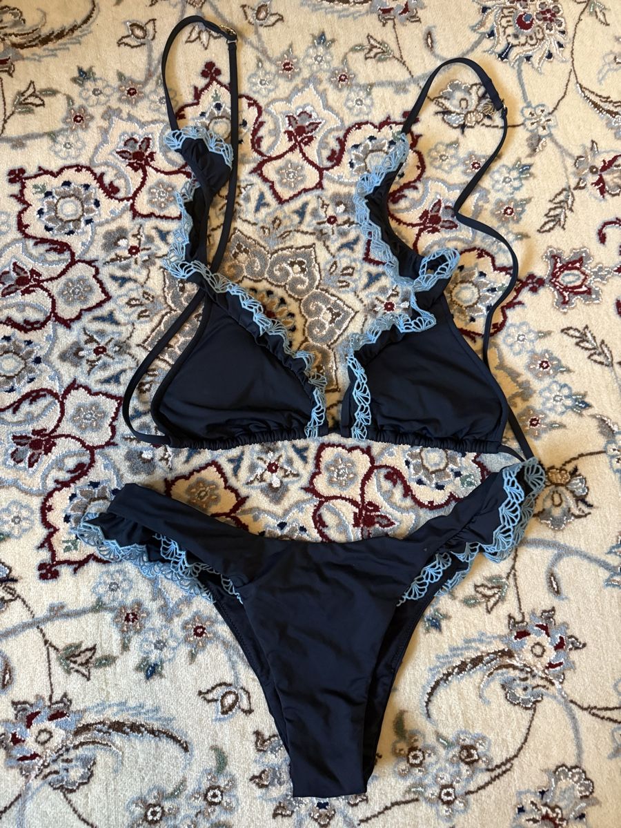 Seafolly Maillots de bain & Bikinis: Triangle Bikini Navy Blue Seafolly – D'occasion à Bottmingen par Itsclaire 5
