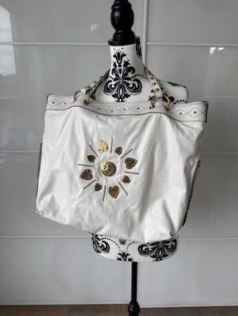 GUCCI Tasche Babouska White Leather Tote