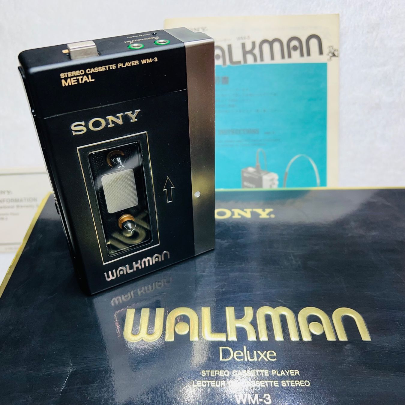 Sony Lettore multimediale portatile: Sony Walkman WM-3 Deluxe #178 – Usato da Vorderthal venduto da WalkmanClinic