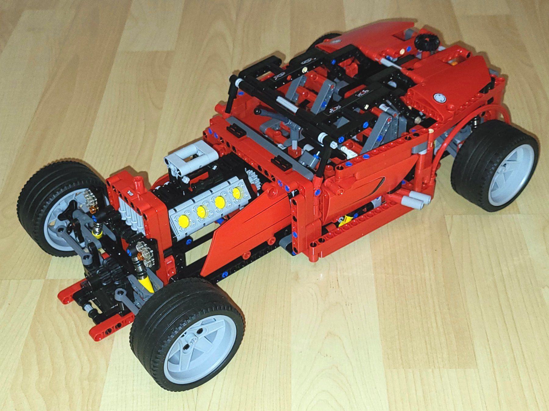 Lego Jeux de construction: Lego Technic #8070 Super-Car oder Hot-Rod 2-Bauarten möglich – D'occasion à Kaiseraugst par ReBu63 5