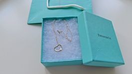 Tiffany's Original and Vintage Silver Necklace & Gift Box