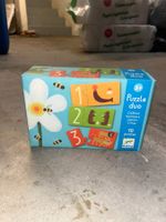 DJECO Puzzle Duo Zahlen Tiere 10 Puzzles ab 3 Jahren komplet