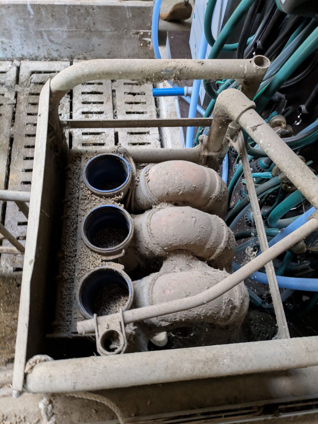 Nourriture: Kraftfutterstation DeLaval – Défectueux à Hildisrieden par TTVRXC 2