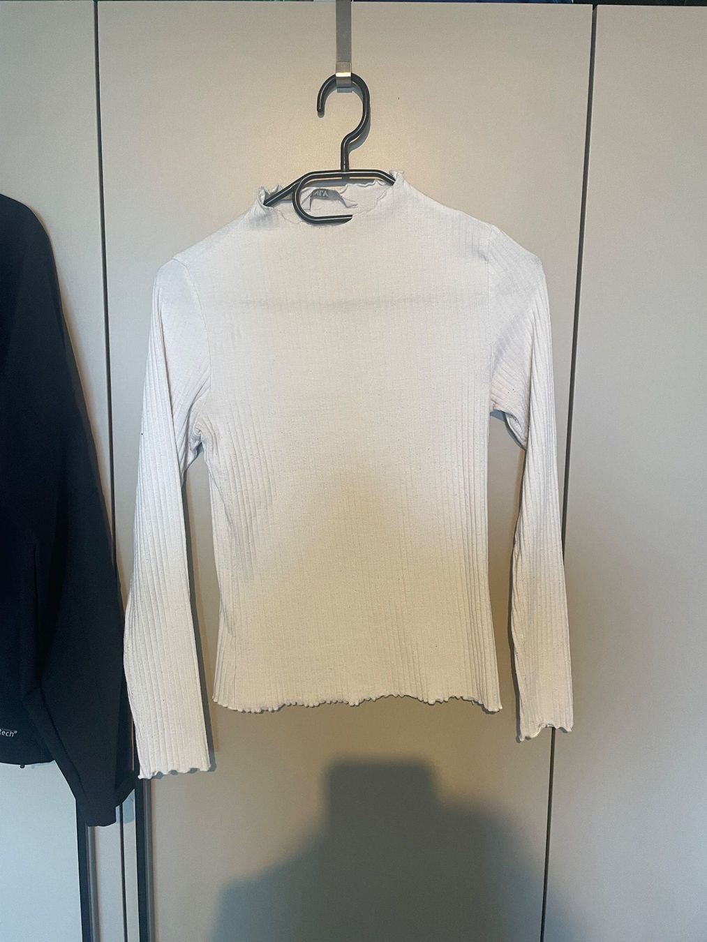 Only Maglioni & Felpe: Only Rippenstrick Oberteil, weiss, Gr. S – Usato da Zürich venduto da k42m