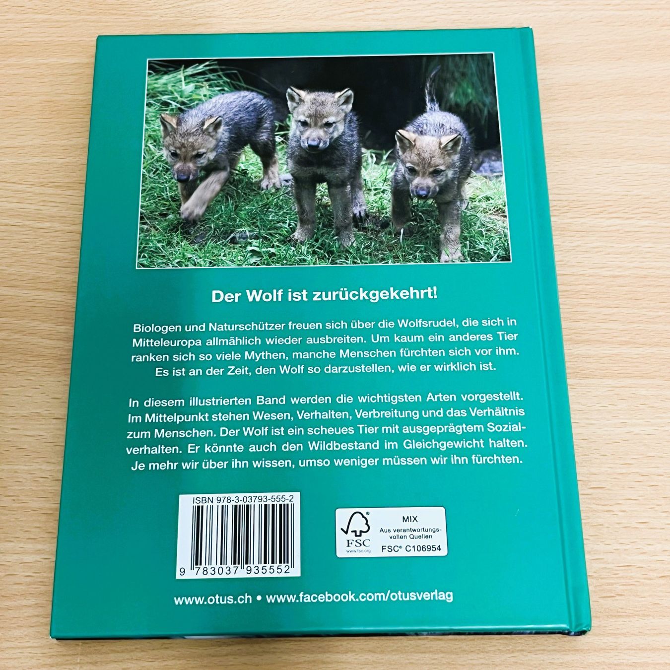 Libri: Der Wolf - Wesen, Verhalten, Verbreitung – Usato da Amlikon-Bissegg venduto da allerlei-versand 2