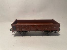 ROCO Niederbordwagen braun DB, DC Achsen