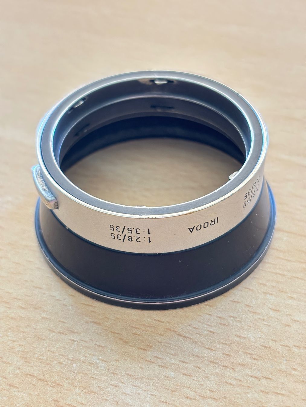 Leica Objectifs: Pare-soleil Leica Leitz IROOA Summicron – D'occasion à Savagnier par ChrisBott 2