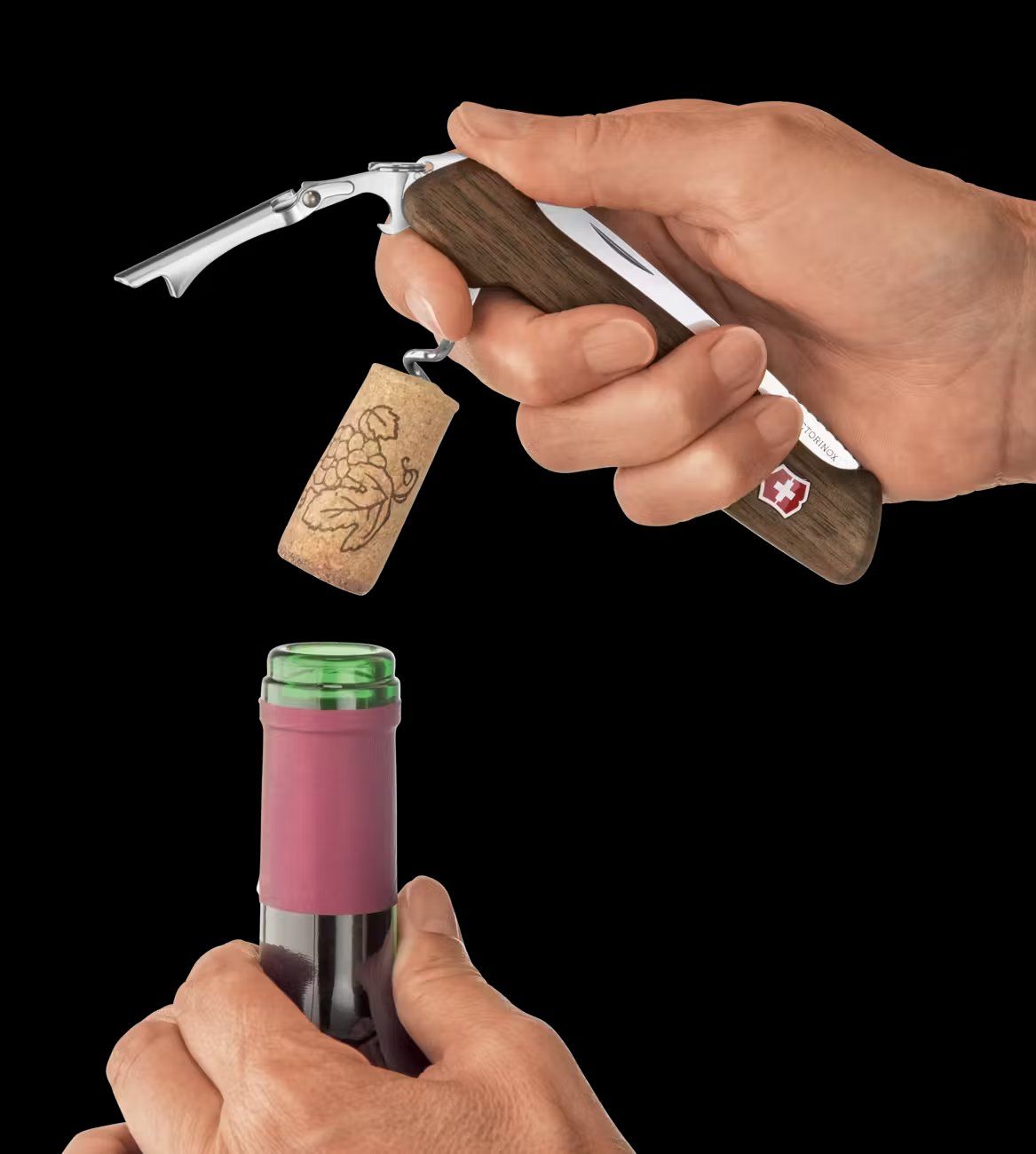 Victorinox Coltelli tascabile: Victorinox Wine Master Nussbaum Holz – Nuovo e nell'imballaggio originale da Jegenstorf venduto da Bracher_Store 7