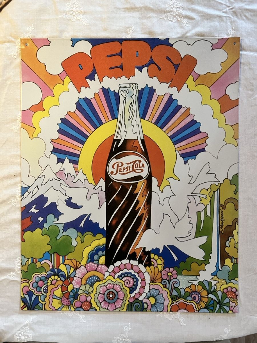 Pepsi Schilder: Blechschild Pepsi Cola – Gebraucht aus Zürich von aos_dkt9