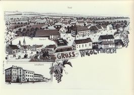 Gruss aus Wigoltingen  -  (Lithoansicht um 1900)