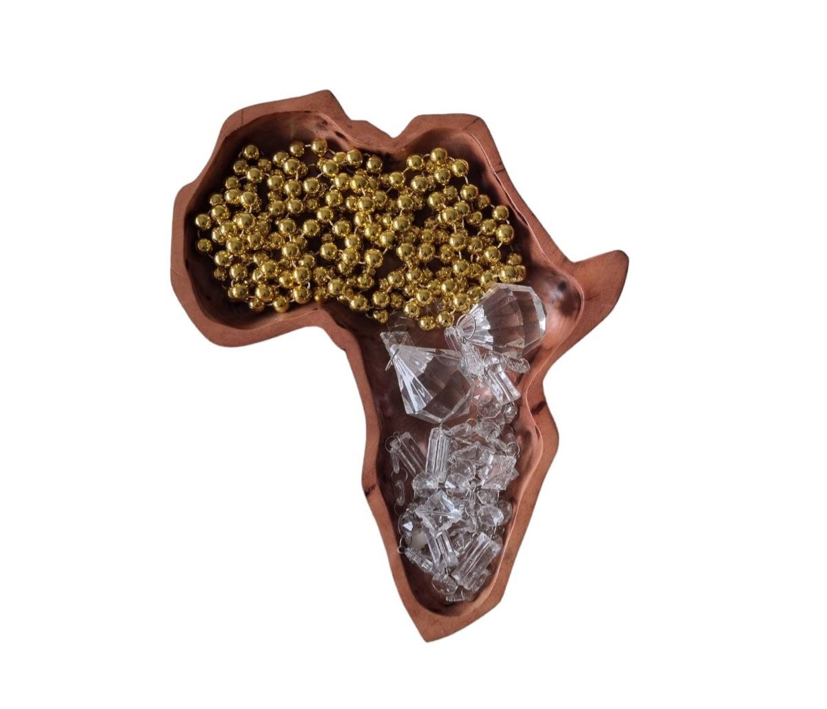Plateaux: Afrika Holzplatte – Neuf avec emballage d'origine à Biel/Bienne par COINCECILE 1
