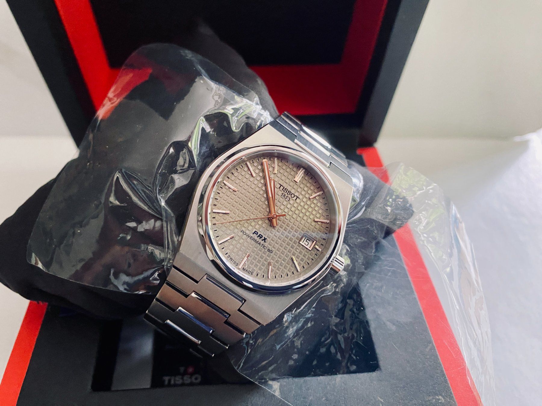 Tissot Uhren: Tissot PRX Titanium 38mm New ! – Neu (gemäss Beschreibung) aus Genthod von Fejmeo