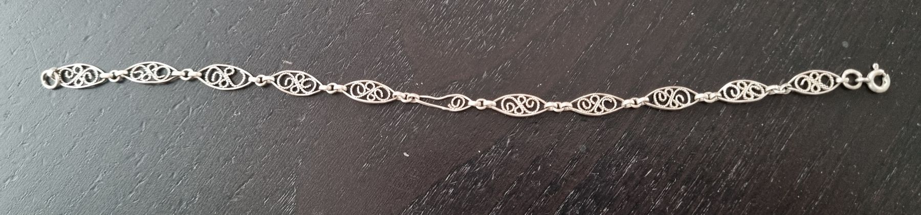 Bracciali & Braccialetti: Feingliedriges Vintage Armband aus 925 Silber – Nuovo (secondo la descrizione) da Nottwil venduto da Janny77 5
