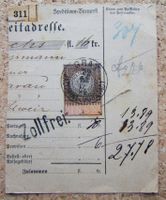 ÖSTERREICH TEIL VON EINER BEGLEITADRESSE 1888