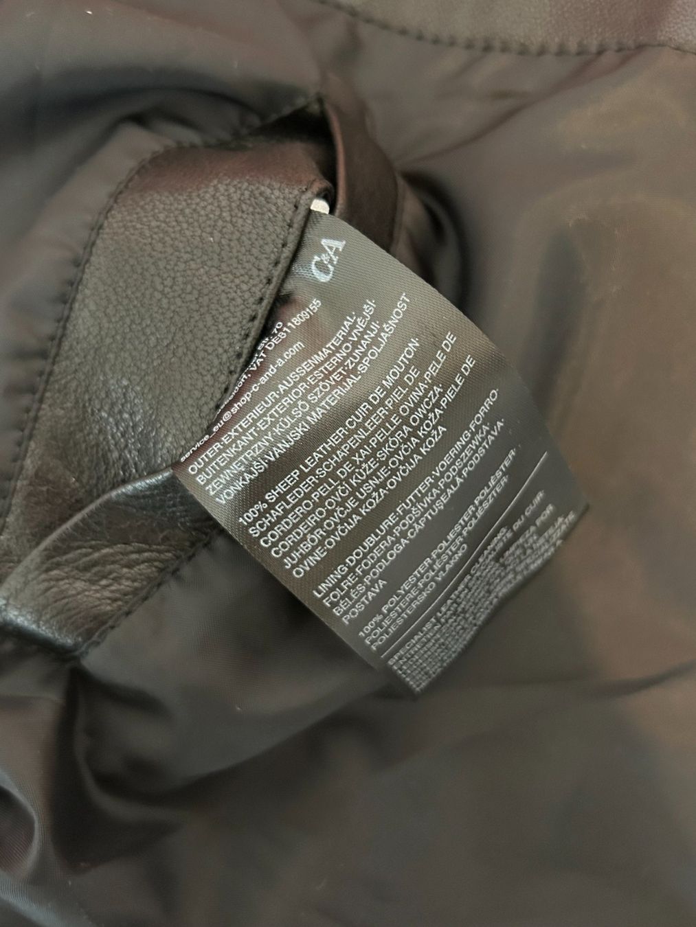 C&A Giacche: NEW C&A Leather Jacket – Nuovo e nell'imballaggio originale da St. Gallen venduto da look-twice 7