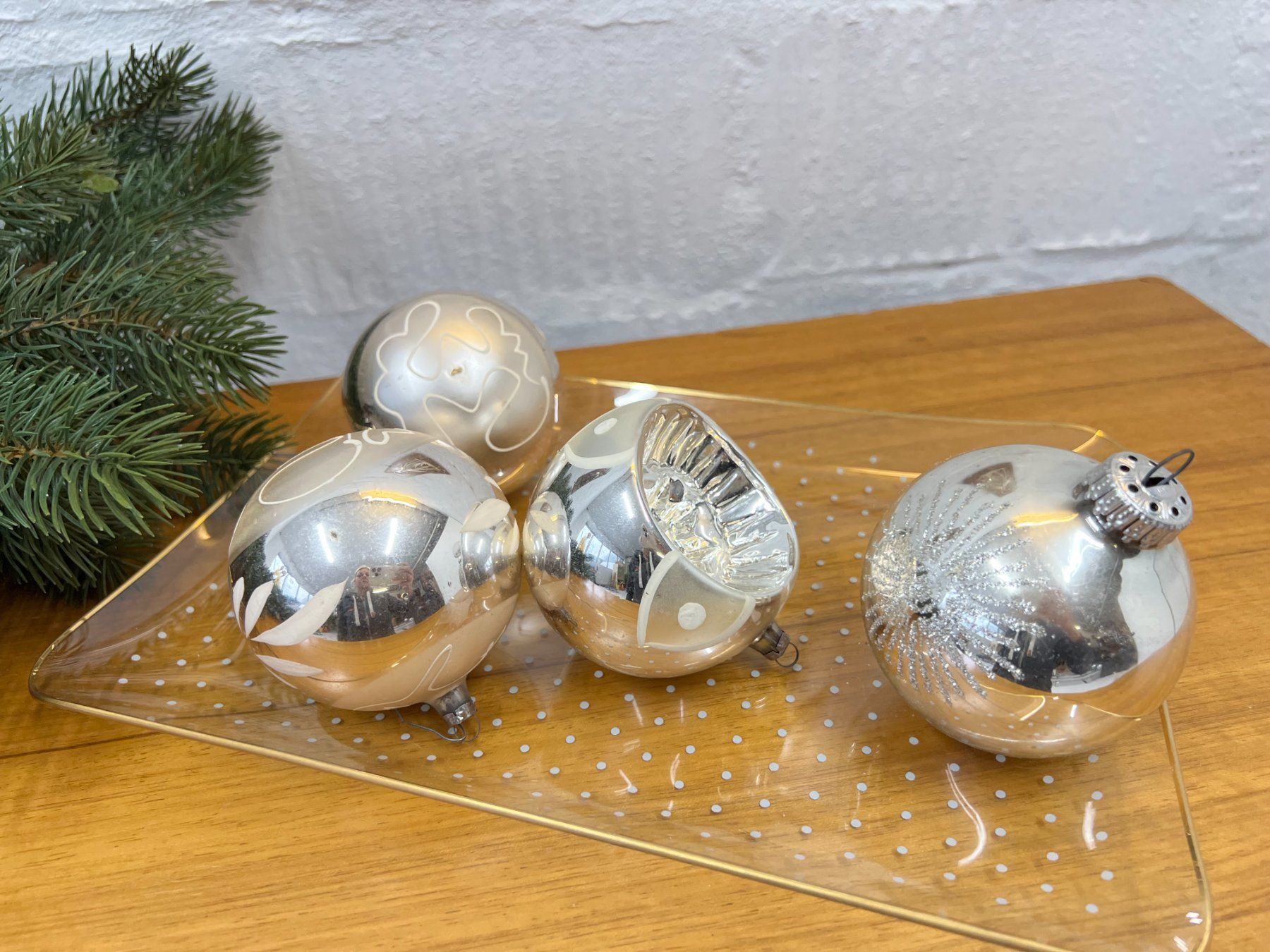 Tutte le decorazioni: Vintage Weihnachtskugeln – Usato da Walzenhausen venduto da stilvollwohnen 1