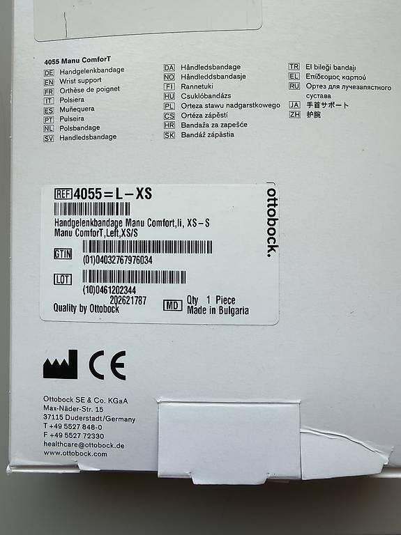 Attrezzature mediche: Handgelenkbendage Links XS – Usato da Islisberg venduto da arianna978 1