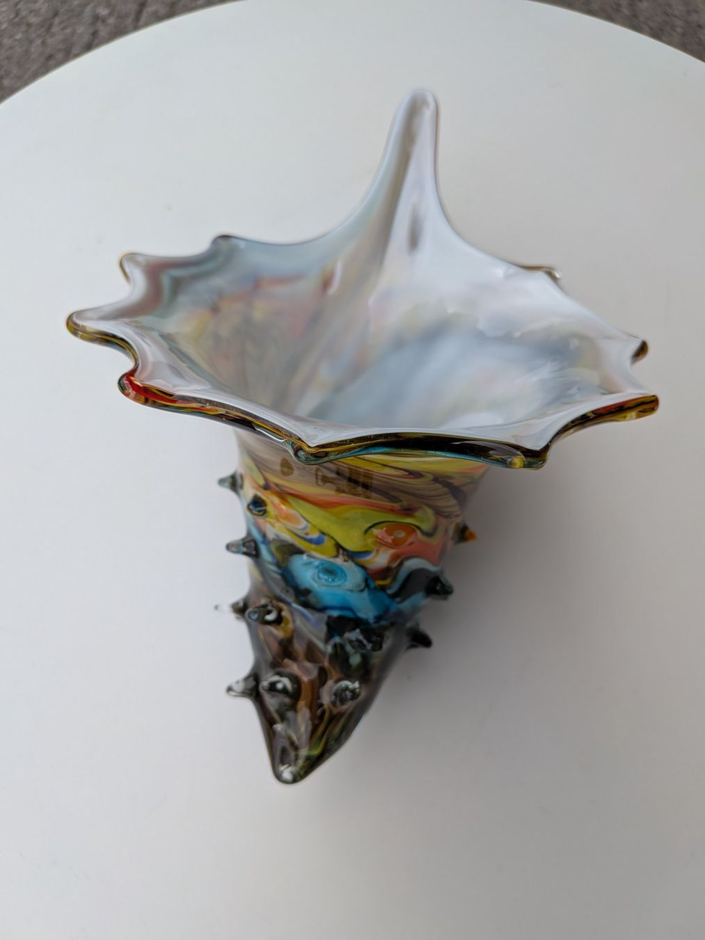 Murano Ciotole: Murano Muschelvase oder Schale – Usato da Emmen venduto da magelan 2