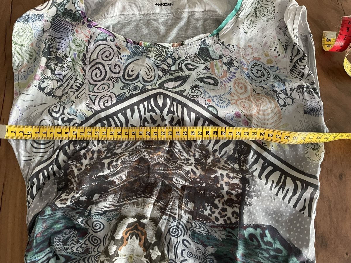 Marc Cain T-shirt: Mar Cain Longshirt aus Seide – Usato da Rüttenen venduto da Marianne22121970 7