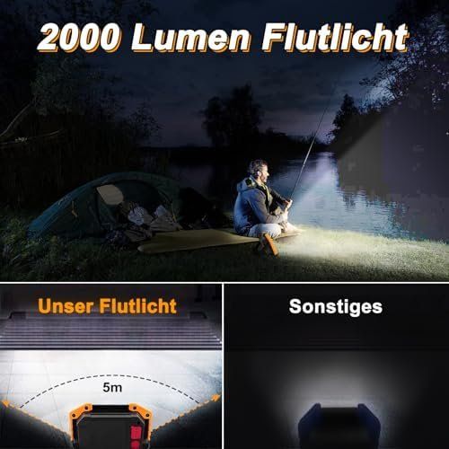 Lampes: Akku Strahler 30W 2x – Neuf avec emballage d'origine à Hundwil par Equiply 4
