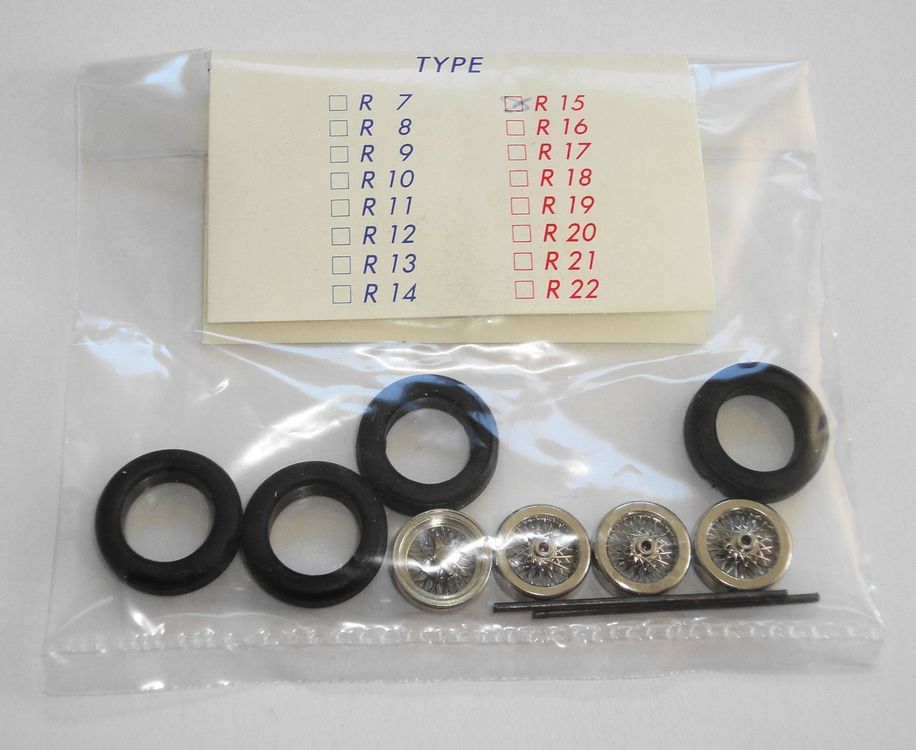 BBR Car Models R 15 Ruote Räder Wheels Set 1:43 | Kaufen auf Ricardo