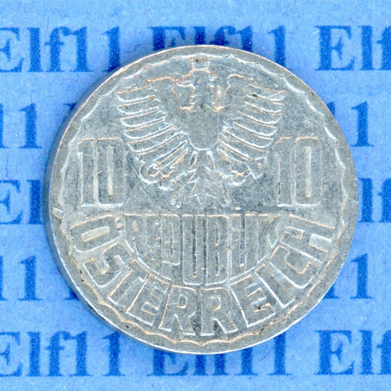 Tutti le monete: ATS___0.10 1962 ss 10 Groschen – Usato da Widnau venduto da Elf11 1