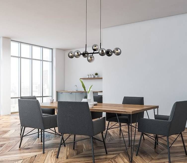 Lampes: Hängeleuchte Erimida Schwarz-Chrom  Italux – D'occasion à Schaffhausen par pio_5hrf 2