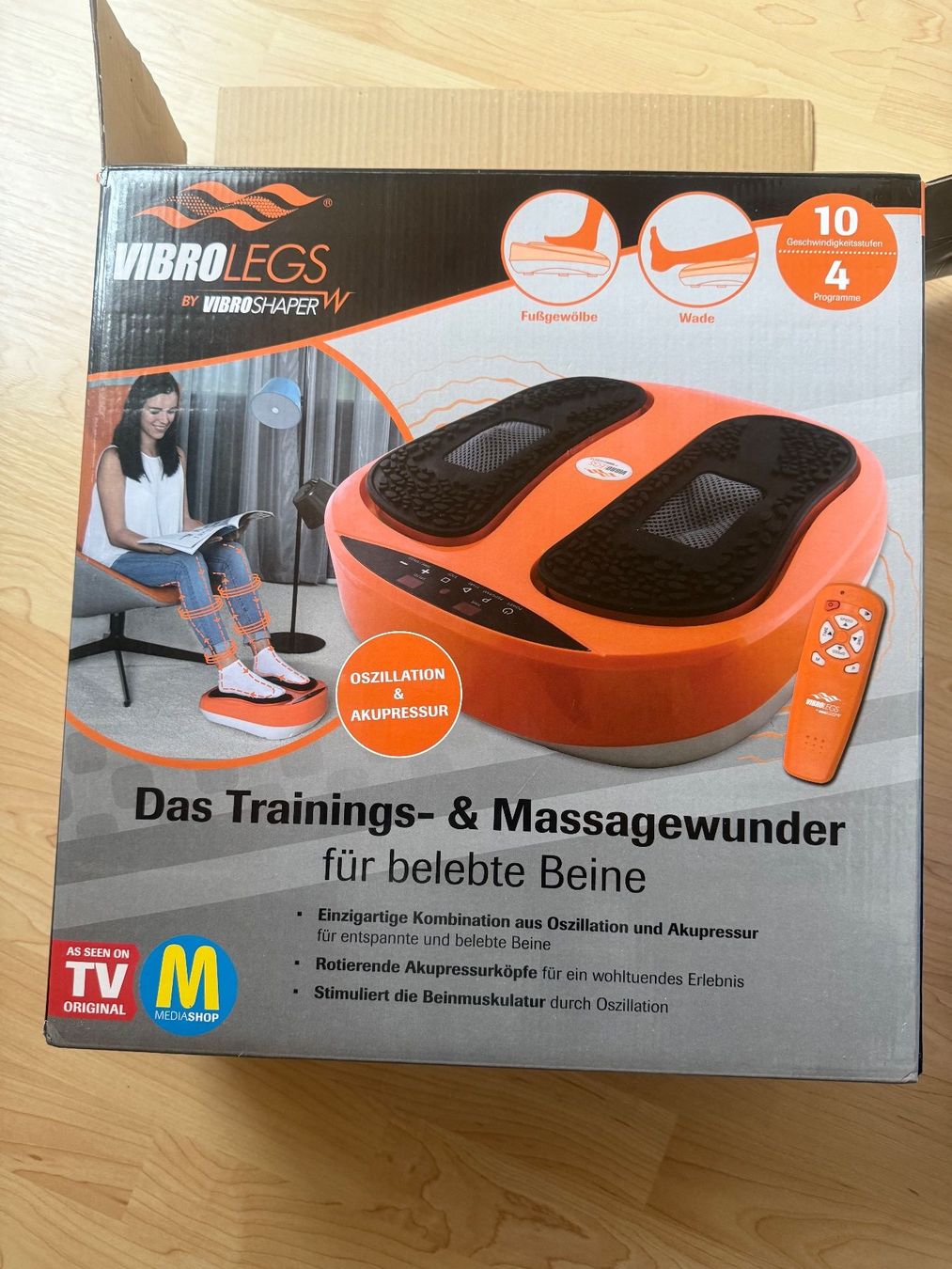 Dispositivi per massaggi: Vibrolegs – Nuovo e nell'imballaggio originale da Wilderswil venduto da floh1969 1