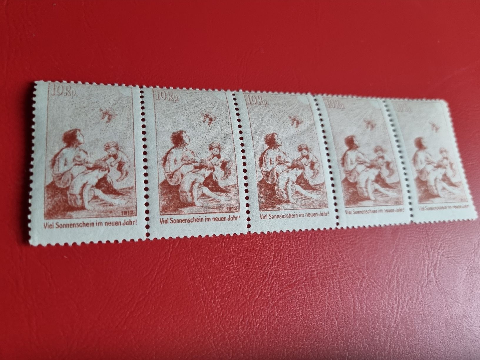 Tutti i francobolli: PJ - Vorläufer 5er Streifen Postfrisch - Selten – Nuovo (secondo la descrizione) da Heimenschwand venduto da rog_p7h9 1