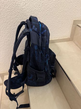 Satch Schulrucksack blau