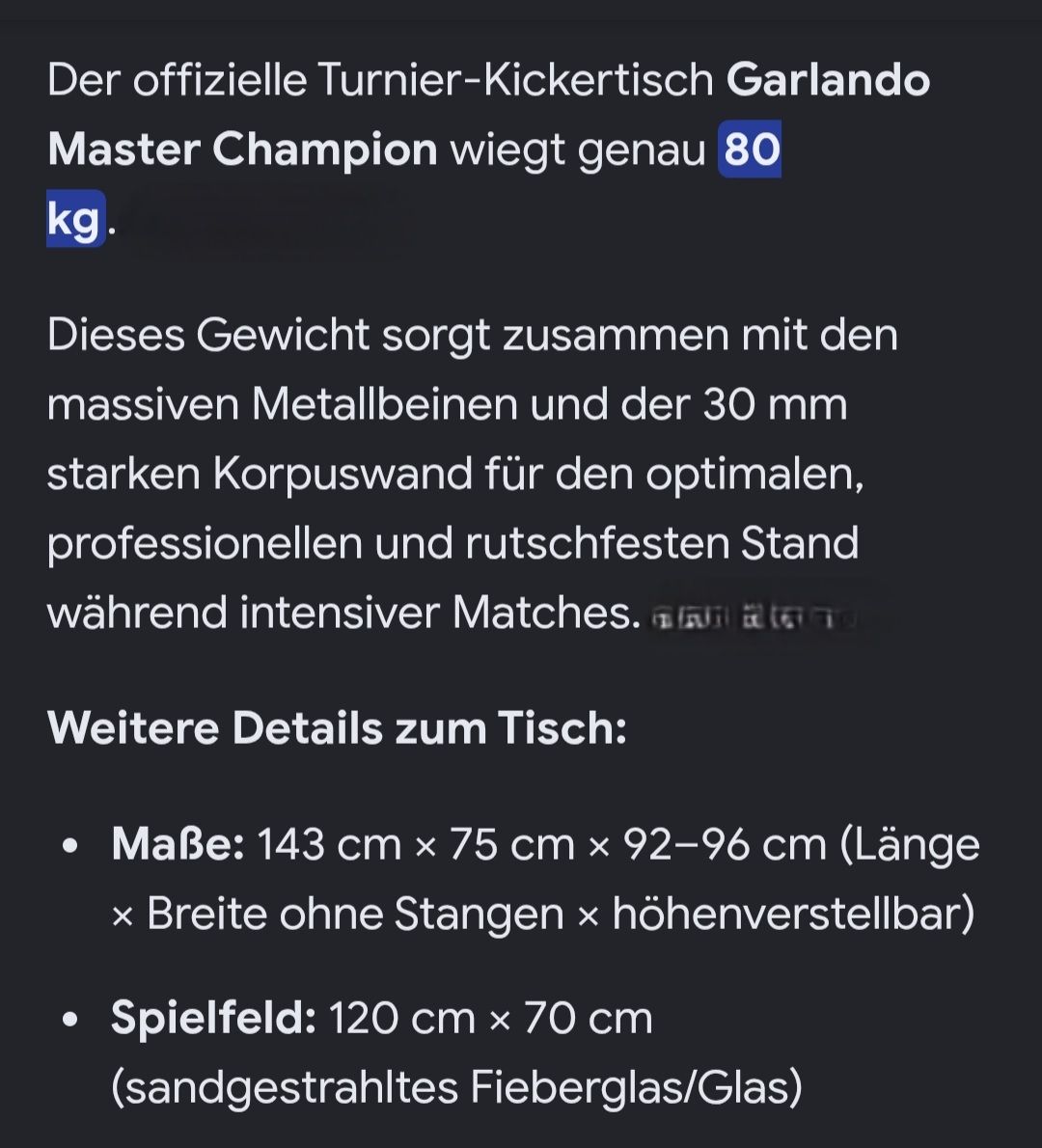Garlando Giochi: Garlando Master Champion, der ultimative Kickertisch! – Usato da Graben venduto da StrahmR 4