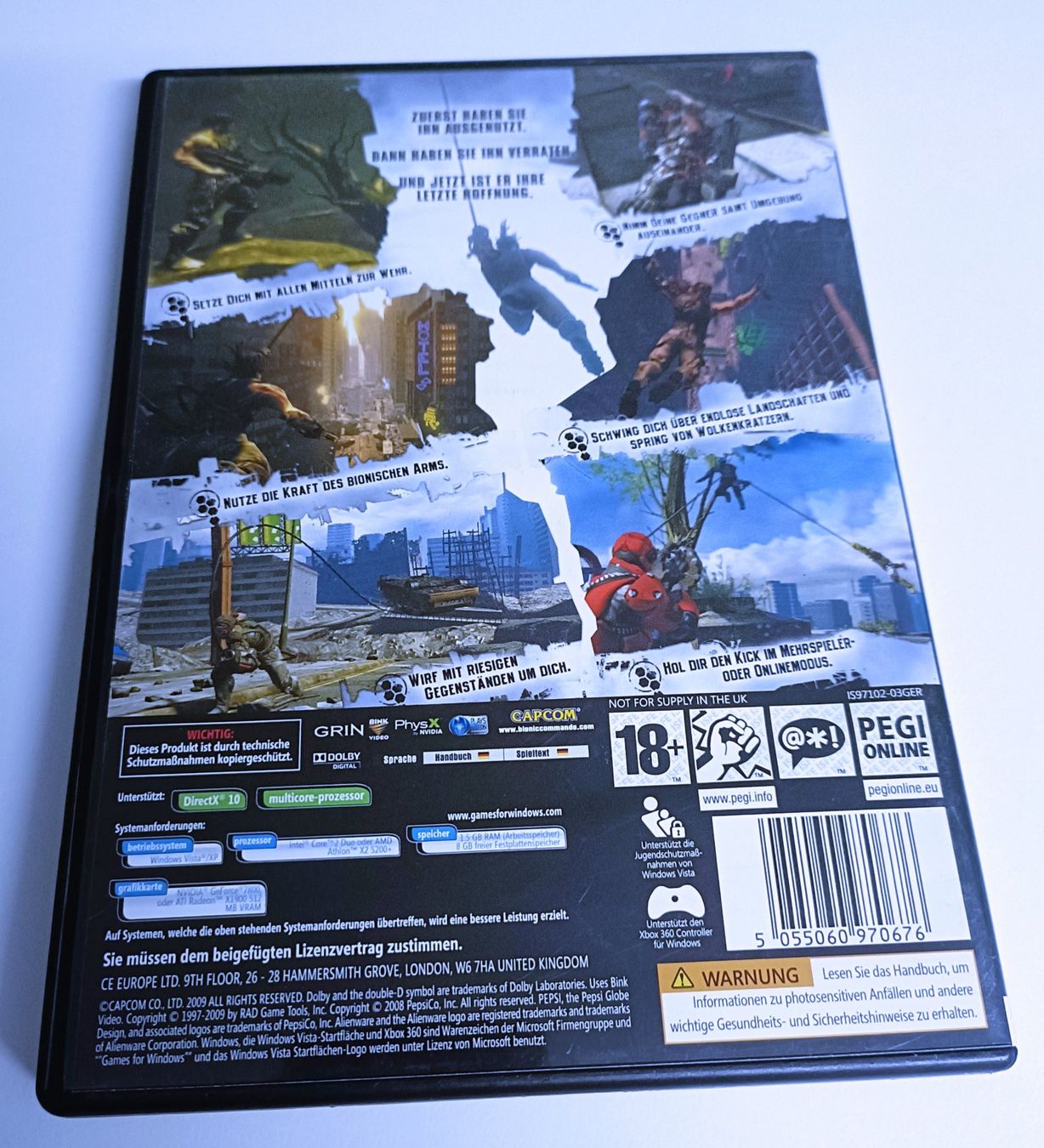 Capcom Giochi: BIONIC COMMANDO | PC – Usato da Köniz venduto da Gamecollect 1