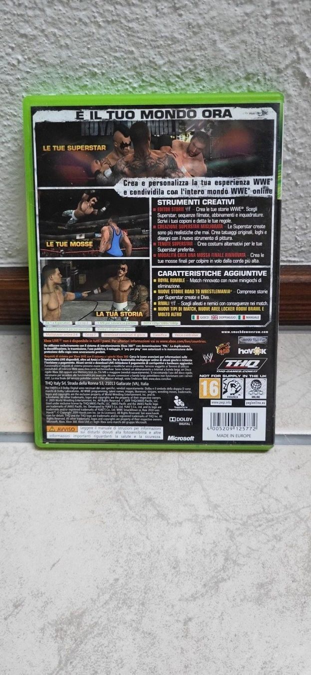 Microsoft Giochi: Xbox 360 - WWE Smack Down vs RAW 2010 – Usato da Münsingen venduto da Heroism2010 1