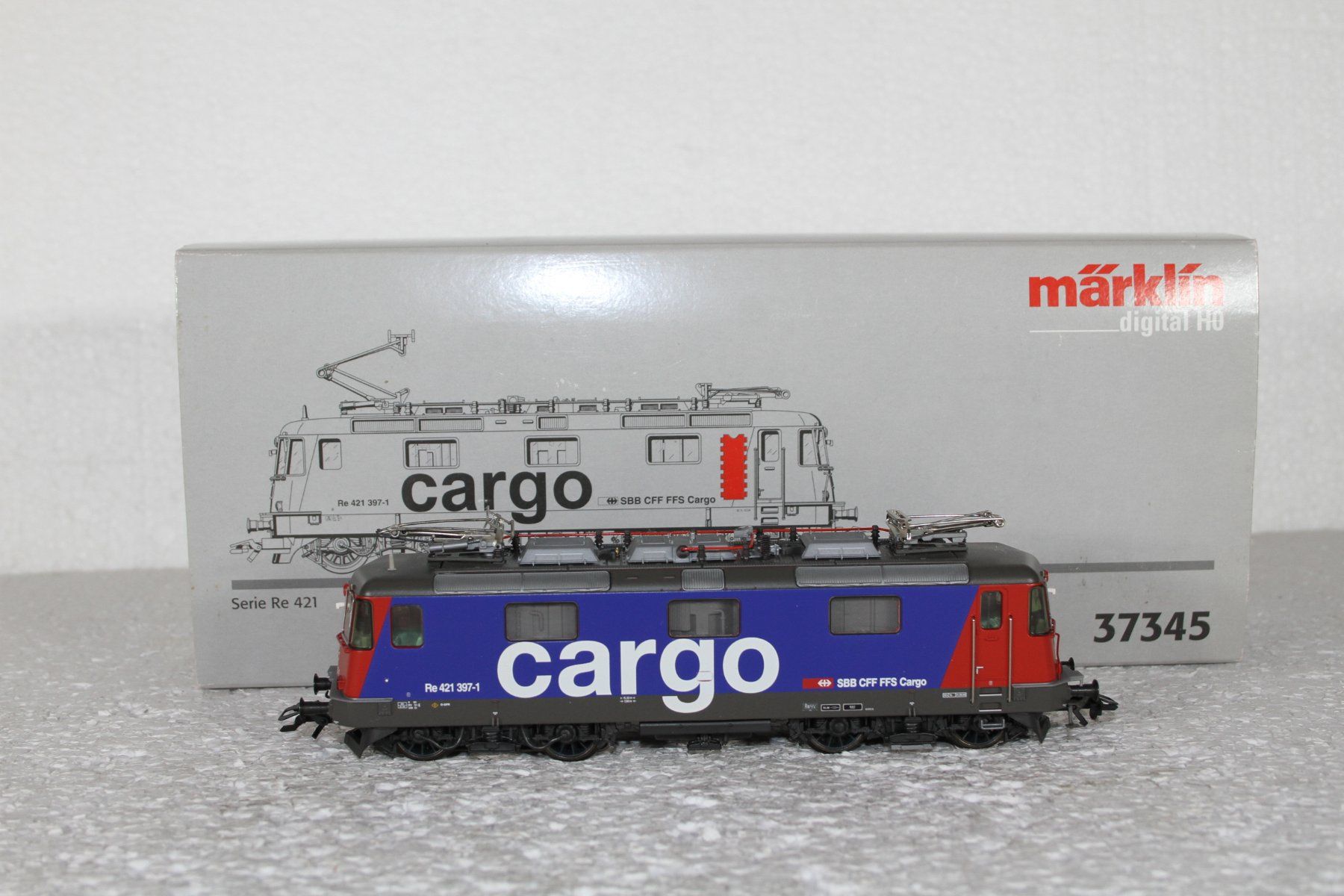 Märklin Modelleisenbahnen: Märklin 37345 SBB Cargo Re 421, Re 4/4 – Neu (gemäss Beschreibung) aus Triesen von cor_62ts 2