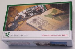 Memory Geschichtsmemo HSG Uni St. Gallen, Spielkarten, 2018
