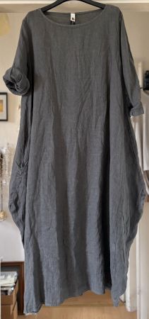 MAXI ROBE EN LIN!! M/L SOLDES DE FIN DE SAISON