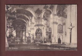 ST. GALLEN - Kathedrale - Rechtes Seitenschiff - 1914