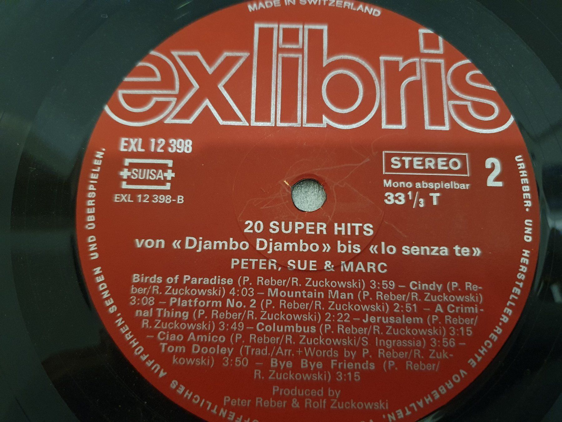 Dischi in vinile: Peter, Sue & Marc - 20 Super Hits (LP, Pop) – Usato da Uster venduto da Vinyl-Leidenschaft 5