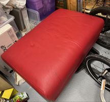 Kunstledersessel Rot