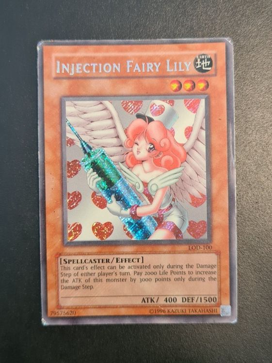 thumbnail image 2 of Yu-Gi-Oh! TCG Injection Fairy Lily – Japanese Super Rare, Lightly Played 2 of 6