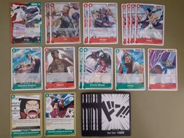One Piece Deckbau OP17 Don Krieg Core Karten