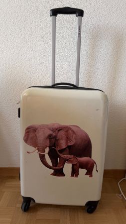 Valise rigide Leonardo 59 cm, bon état
