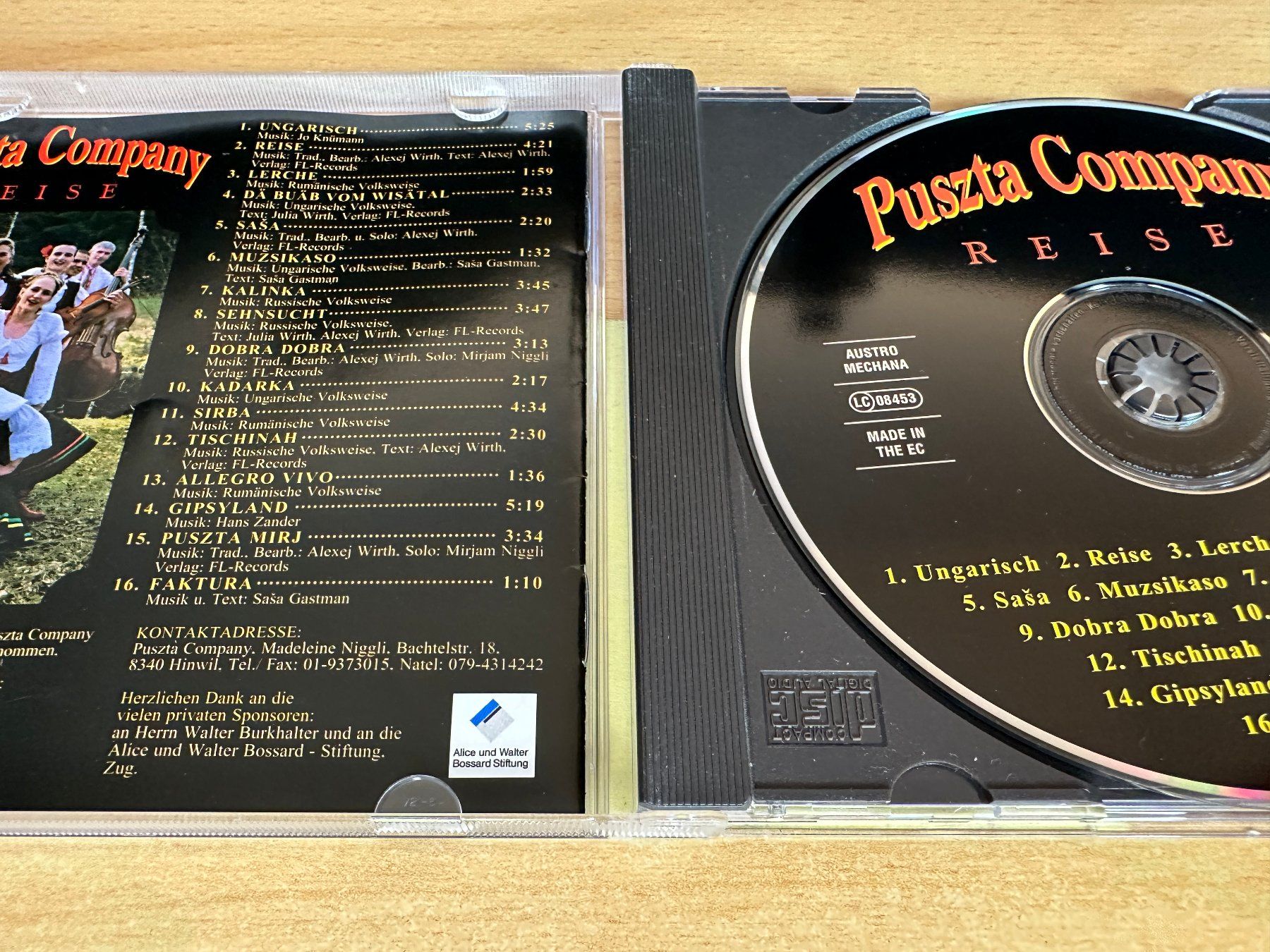 CD: Puszta Company - Reise – Usato da Rikon im Tösstal venduto da Alpenmutz 2