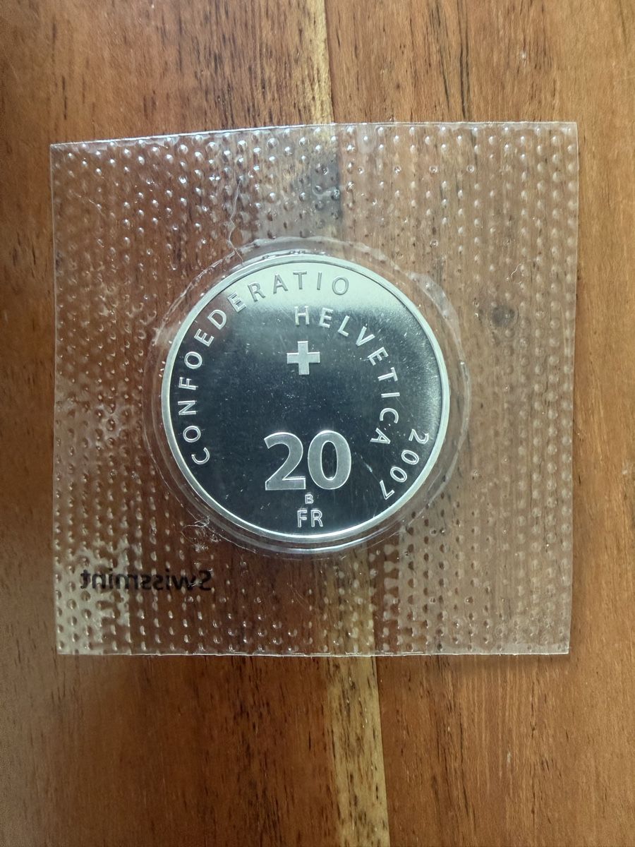 Alle Münzen: Schweizer 20 Franken Silbermuenze 2007 SNB – Neu und originalverpackt aus Widnau von Doctor_Hemp 2