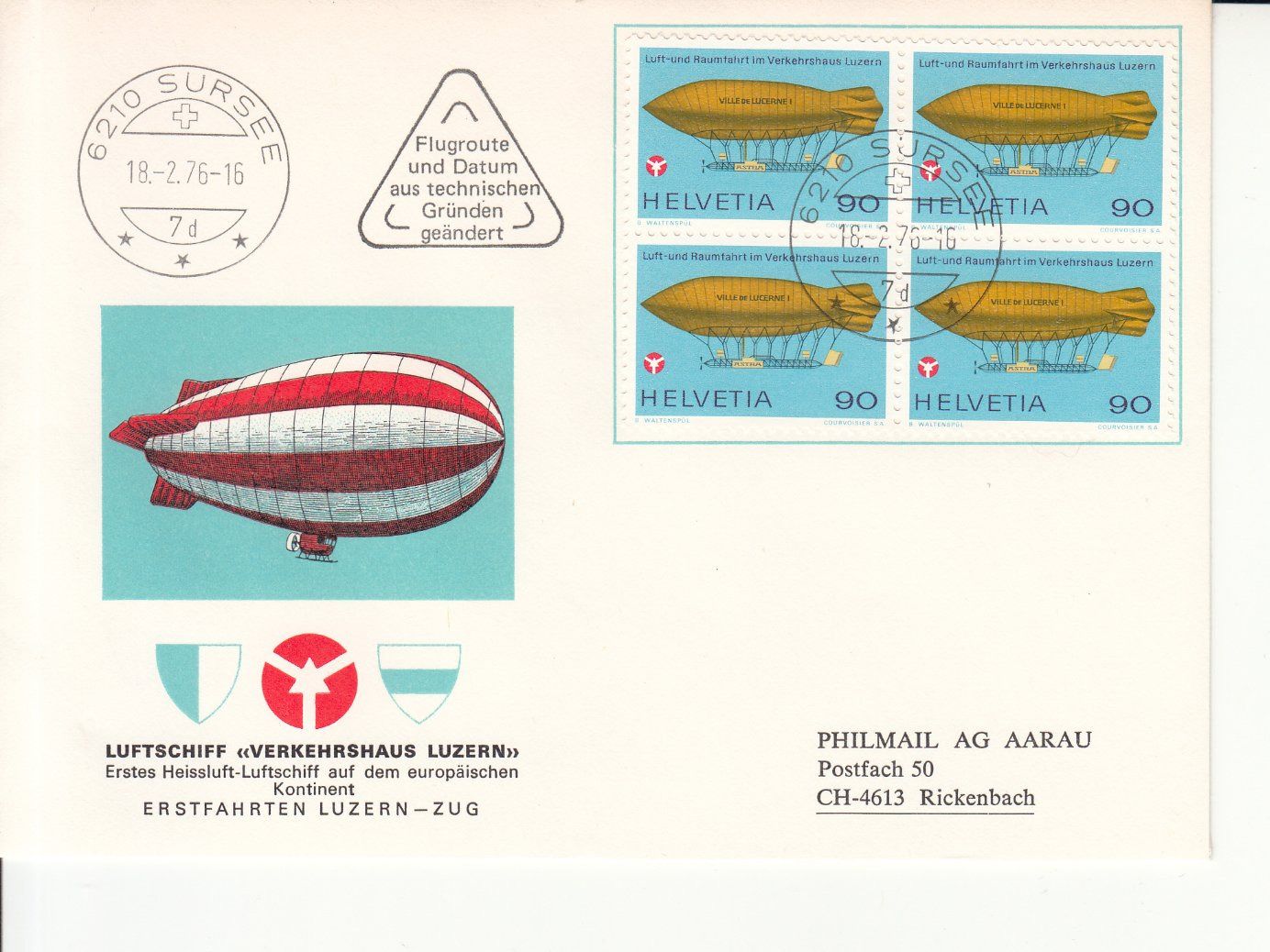 Alle Briefmarken: SLH SF 76.2 a Triengen - Sursee – Gebraucht aus Bürglen TG von StampGraf